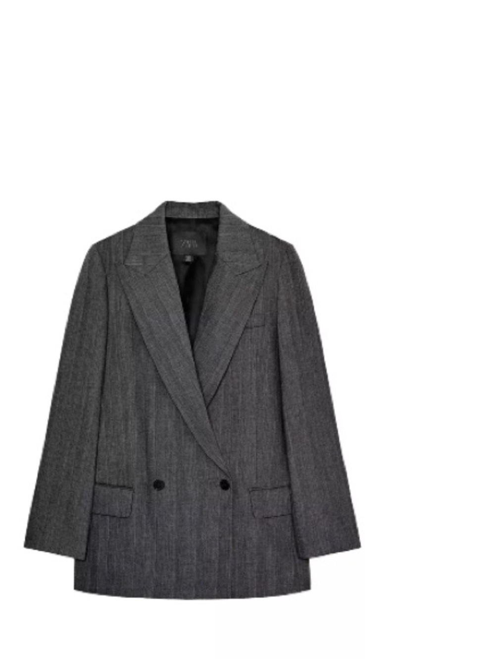Zara Charcoal Gray Women's Blazer